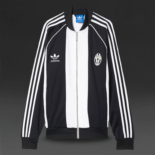 Adidas Originals Juventus Superstar Track Top Black / White for Men